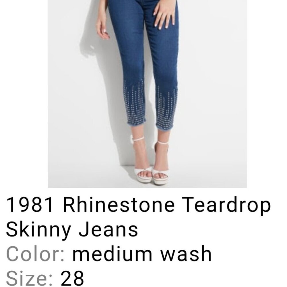 Guess Rhinestone Jeans